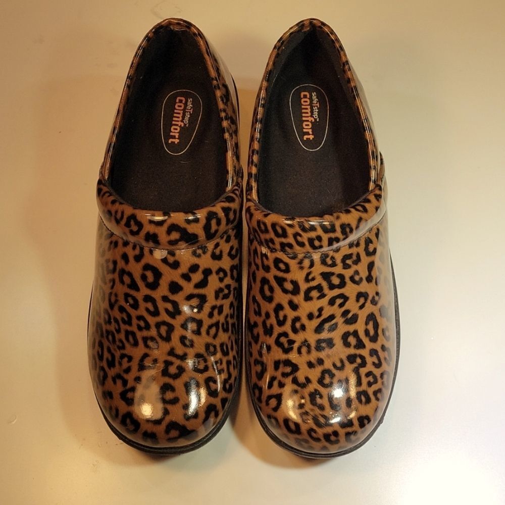 SAFE T STEP COMFORT SAFETY EASY SLIP ON WOMEN"S SHOE